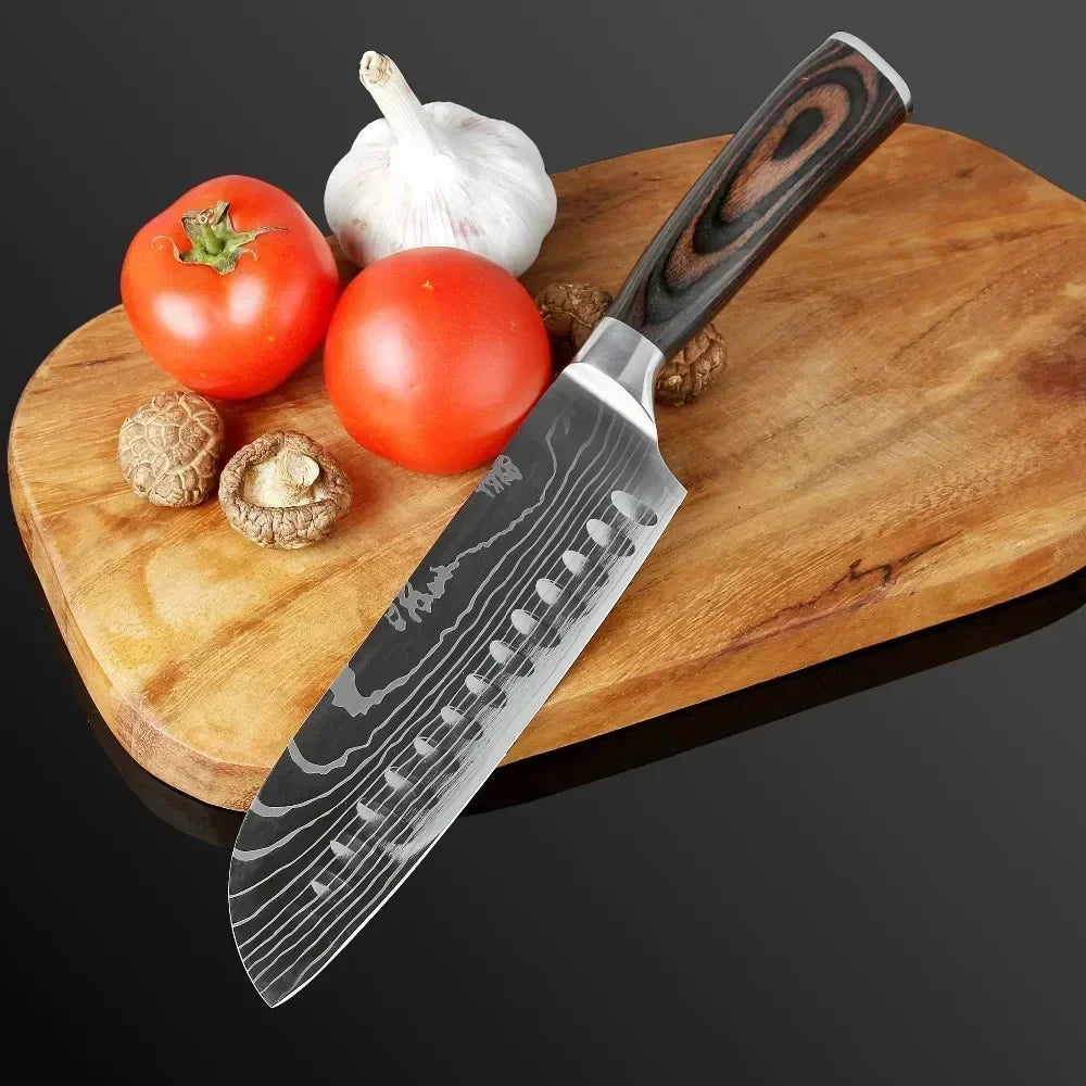 Damaskus Küchenmesser