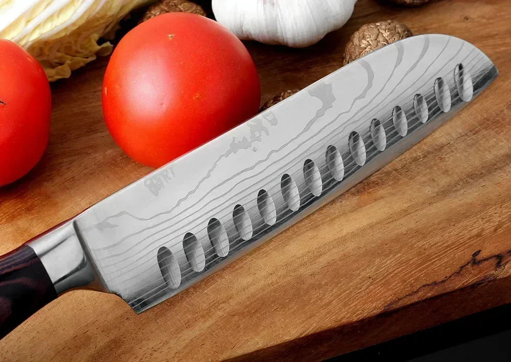 Damaskus Küchenmesser