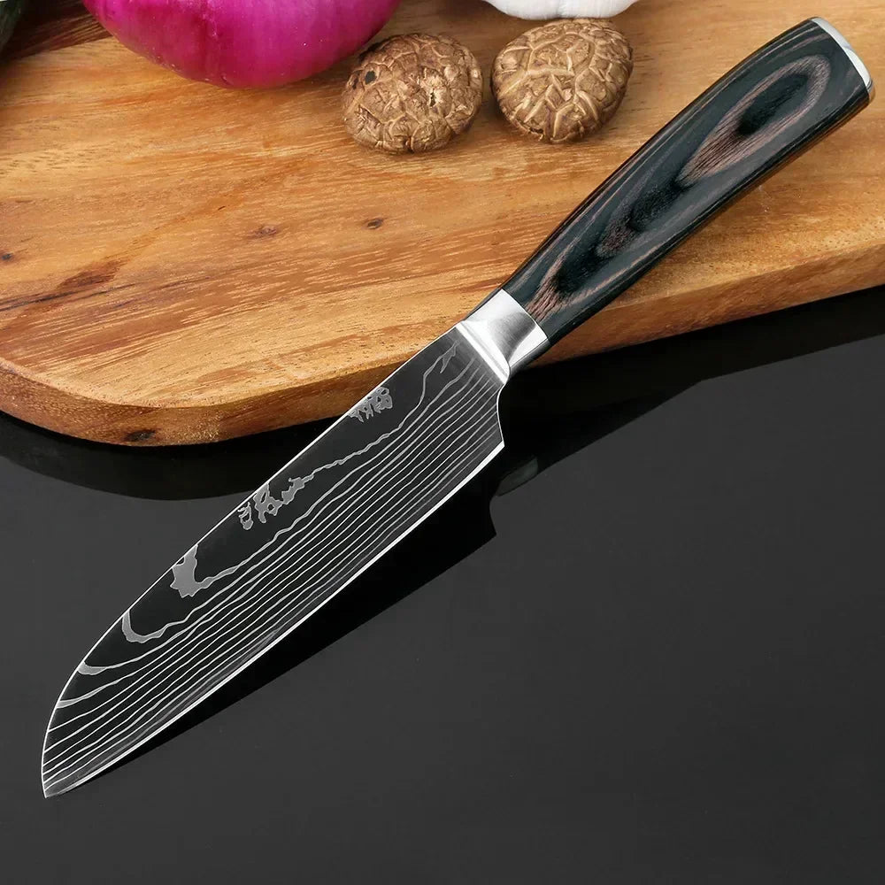 Damaskus Küchenmesser