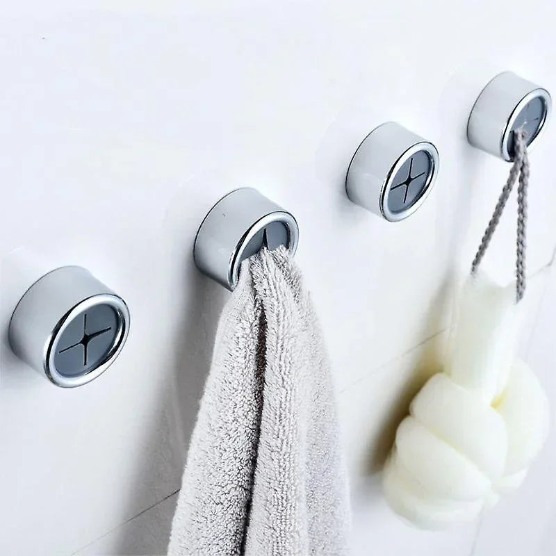 8/1Pcs Selbstklebende Handtuch Stecker Halter Wand Badezimmer Organisatoren Handtuch Haken Lagerung Rack Küche Lumpen Geschirrtuch clips